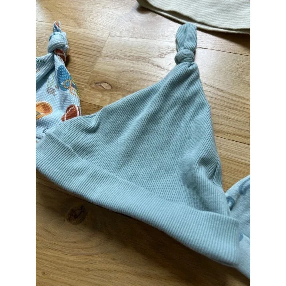 Bundle of 10 Baby Hats newborn-9m in Mixed Patterns and Colors
